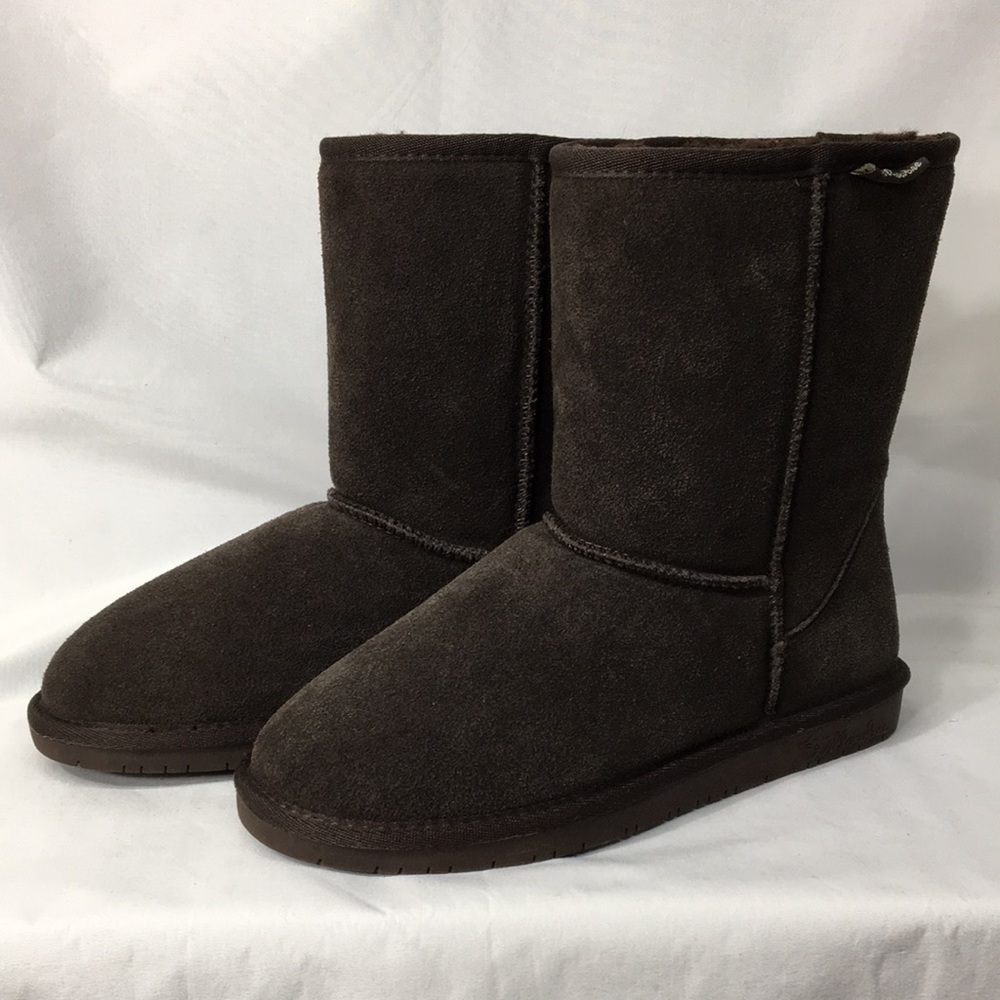 Willowbee Women’s Brown Suede and Shearling Boots Size 9 Like-NEW Condition